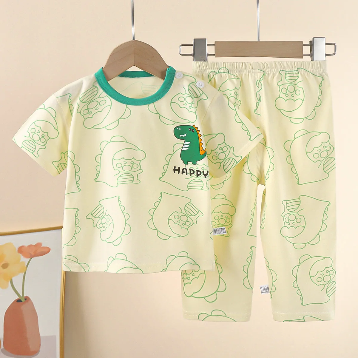 Boys Pajamas Sets Animal Cartoon Children's Dinosaur Pyjamas Sleepwear Kids Pajamas Toddler Girls Suit