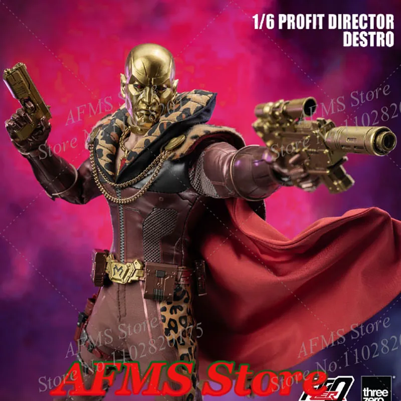 Threezero 3A 3Z0738 1/6 Scale Collectible Figure Profit Director Destro Full Set 12Inch Men Soldier Action Figure Model Toys