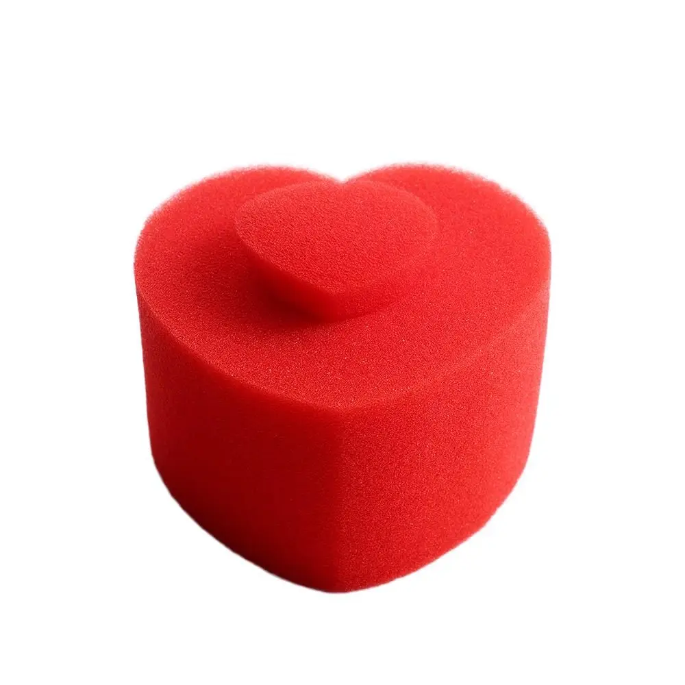 5pcs Hearts Sponge Finger Magic Magic Props Red Love Ball Party Trick Close Up Magic Tricks Gift For Kids Halloween Party Toy