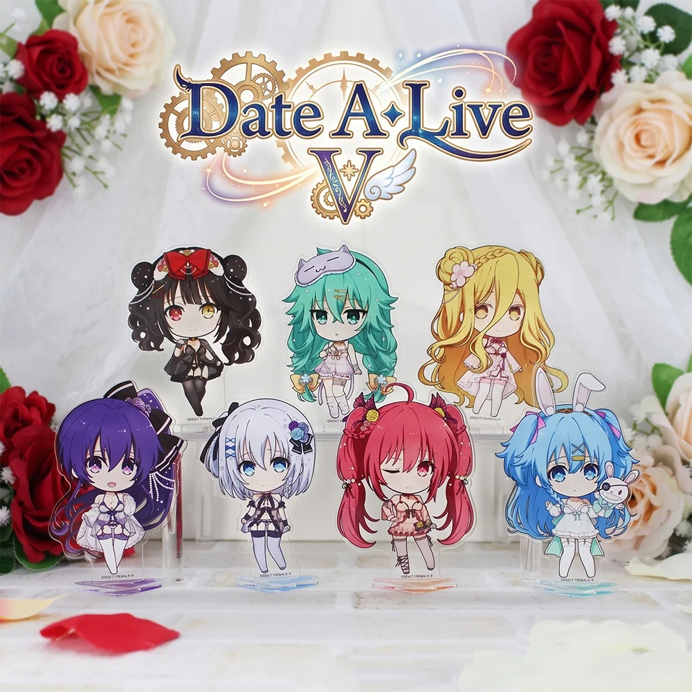 Date A Live V Kurumi Kotori Origami Yoshino Tohka Negligee 10&15CM Acrylic Stand Keychain 2026 New Anime Stand Table Display