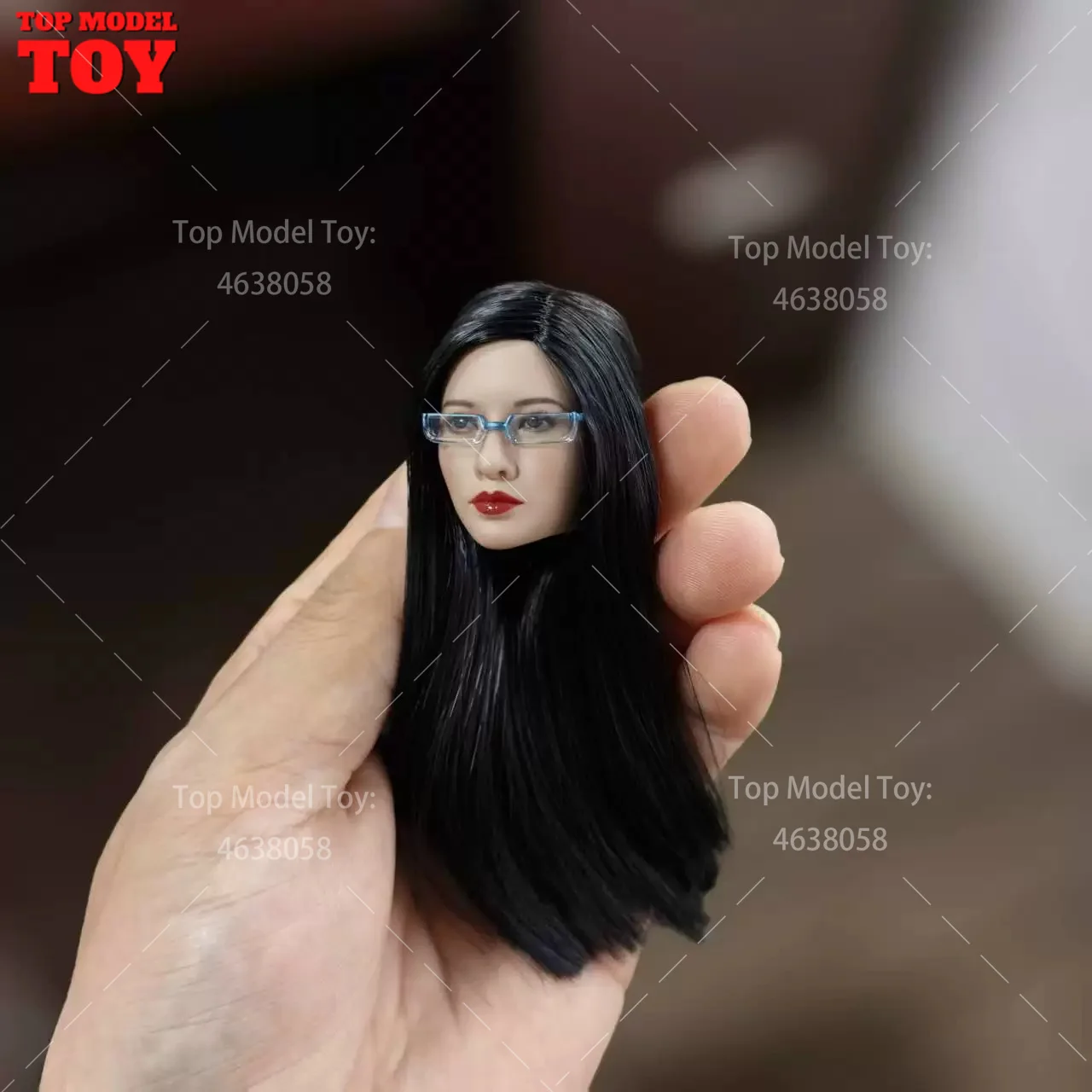 1/6 Scale Trend Acrylic Glasses Frame Glasses Dolls Accessories Model Fit 12