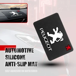 1 pz Silicone Cruscotto Auto Tappetino Antiscivolo Supporto Del Telefono Pad Anti-skid Per Peugeot 208 2012 ~ 2018 308 2014 ~ 2021 2008 3008 107 106