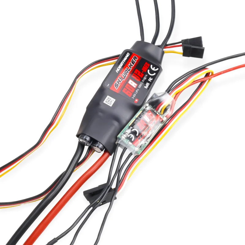 Producto genuino Hobbywing Skywalker V2 15A /20A /40A /60A controlador de velocidad ESC con UBEC para RC FPV Quadcopter RC aviones Drone