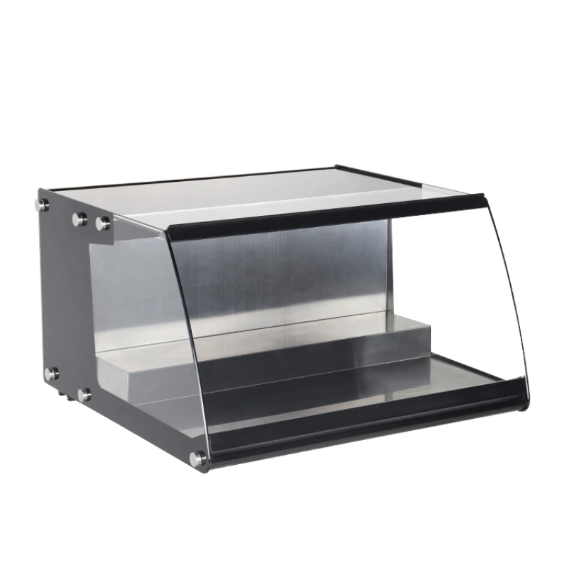 Desktop small refrigerator cake dessert beverage sushi display  glass freezer direct cooling fresh-keeping cabinet