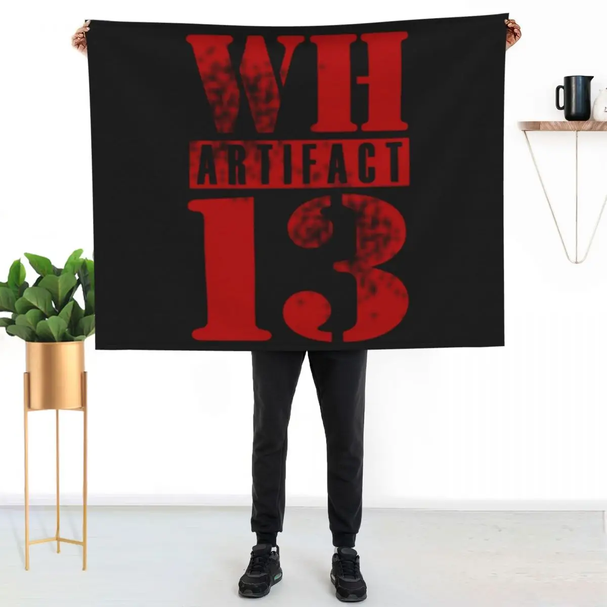 Warehouse 13 T-ShirtWH13 Artifact Throw Blanket Stylish Decor Blanket Gift for Friends Roommate