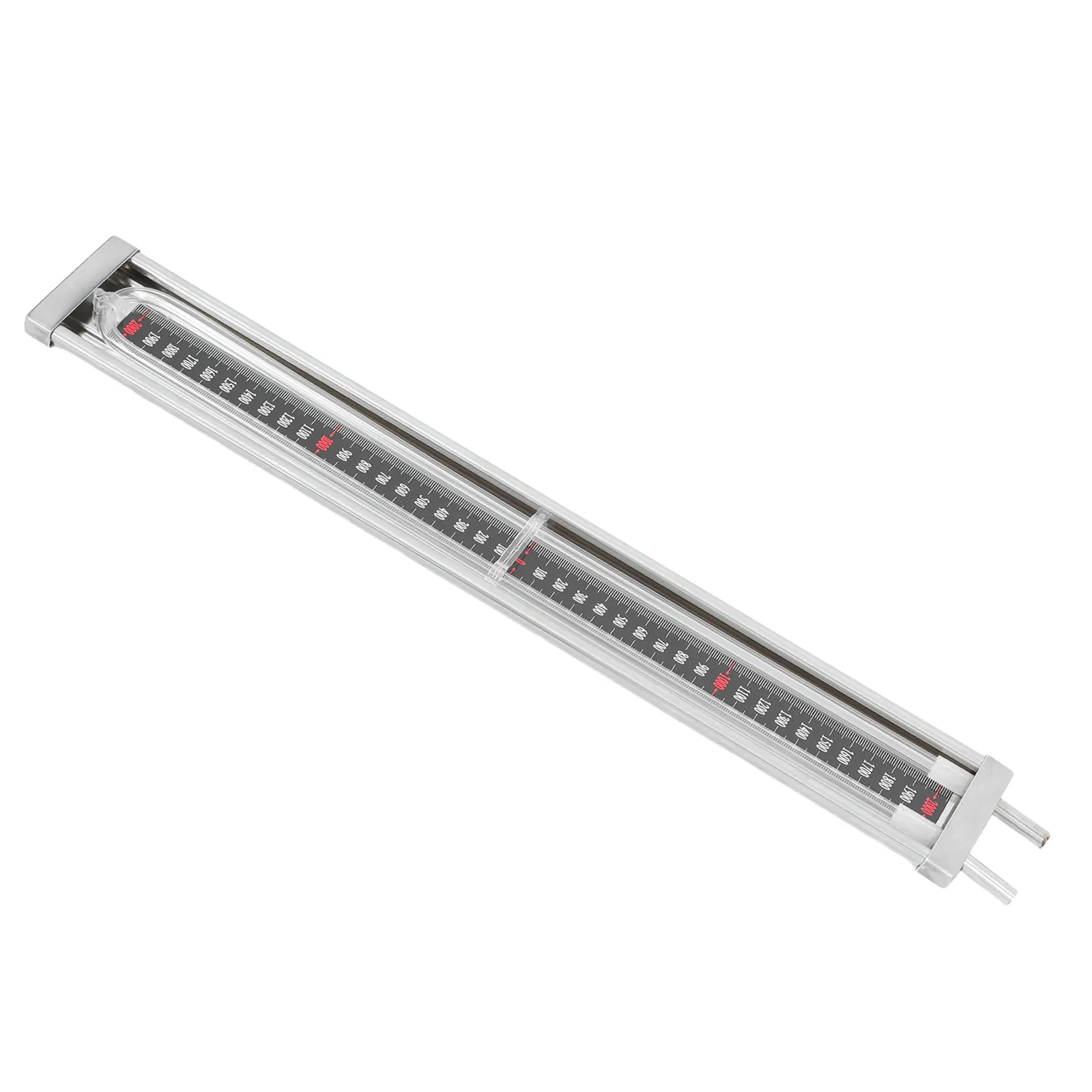 Pressure Gauge U Tube Manometer Water Column Tool Water Flow Gauge for Gas Pressure Test Vacuum Tester Home Use 2000Pa