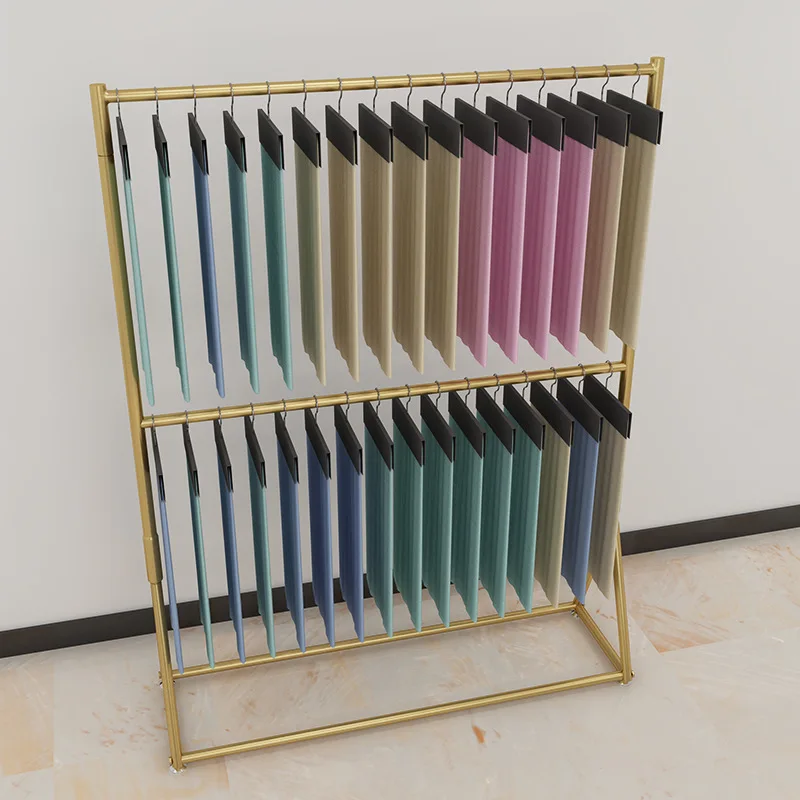 custom，Best Selling Golden Clothing Store Display Stand Clothing Rack For Store Laundry Rack Clothes Drying
