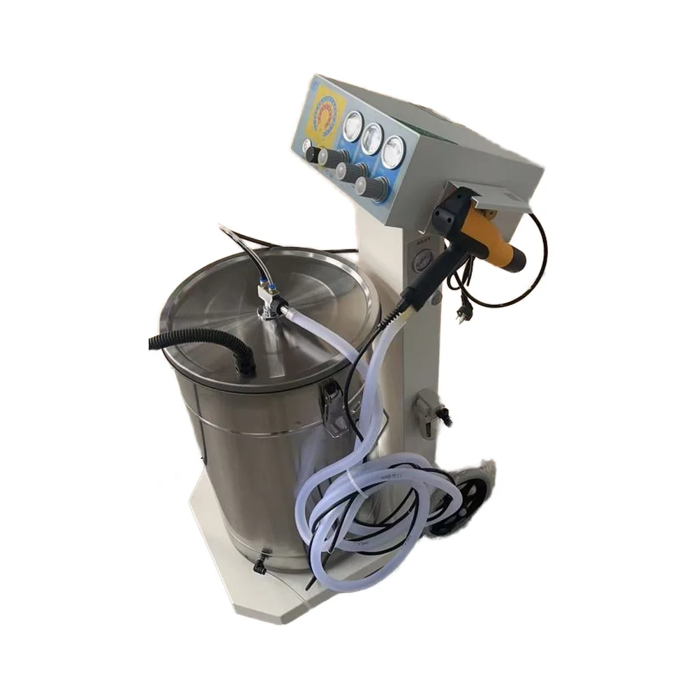 110vv/220V Manual Powder Coating Machinery with Spray Gun Electrostatic Powder Coating Machine for Metal Parts