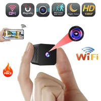 Mini Wifi Camera HD 1080P Wireless Camcorder Home Security Motion Detection Nanny IP Small Cameras DVR Rechargeable Battery Cam