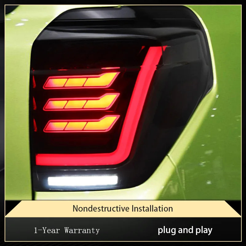 

Taillight For Toyota 4Runner 2014-2021 Full LED Car Tail Lights Fashion Modified Brake DRL Signal Lamp Accessories