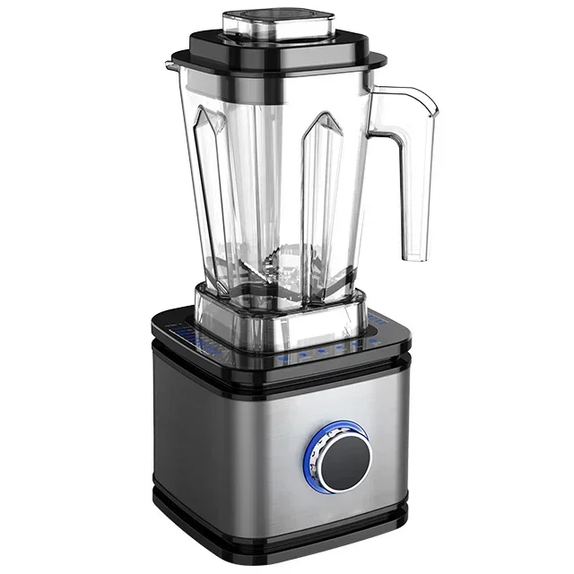 3.7HP Stainless Steel Casing Home Kitchen Appliances High Speed Heavy Duty Smoothie Commercial Power Blender