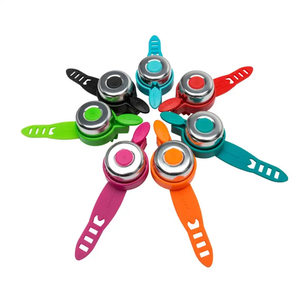 핑크 자동차 벨 스트랩 자전거 핸들 바 액세서리 이미지