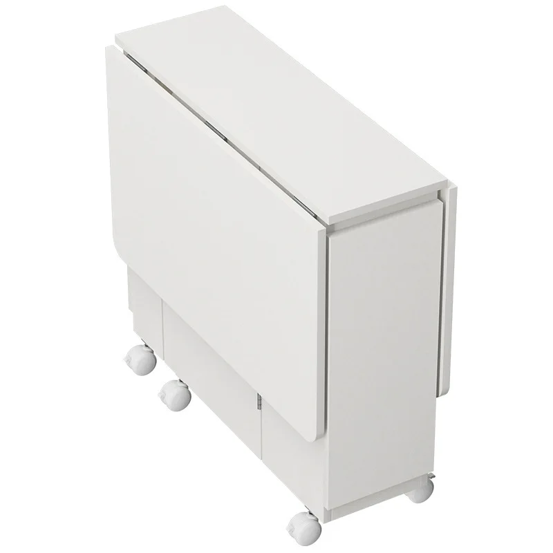 Moderner klappbarer Esstisch im erweiterbaren Design-Panel-Stil für den Wohnraum