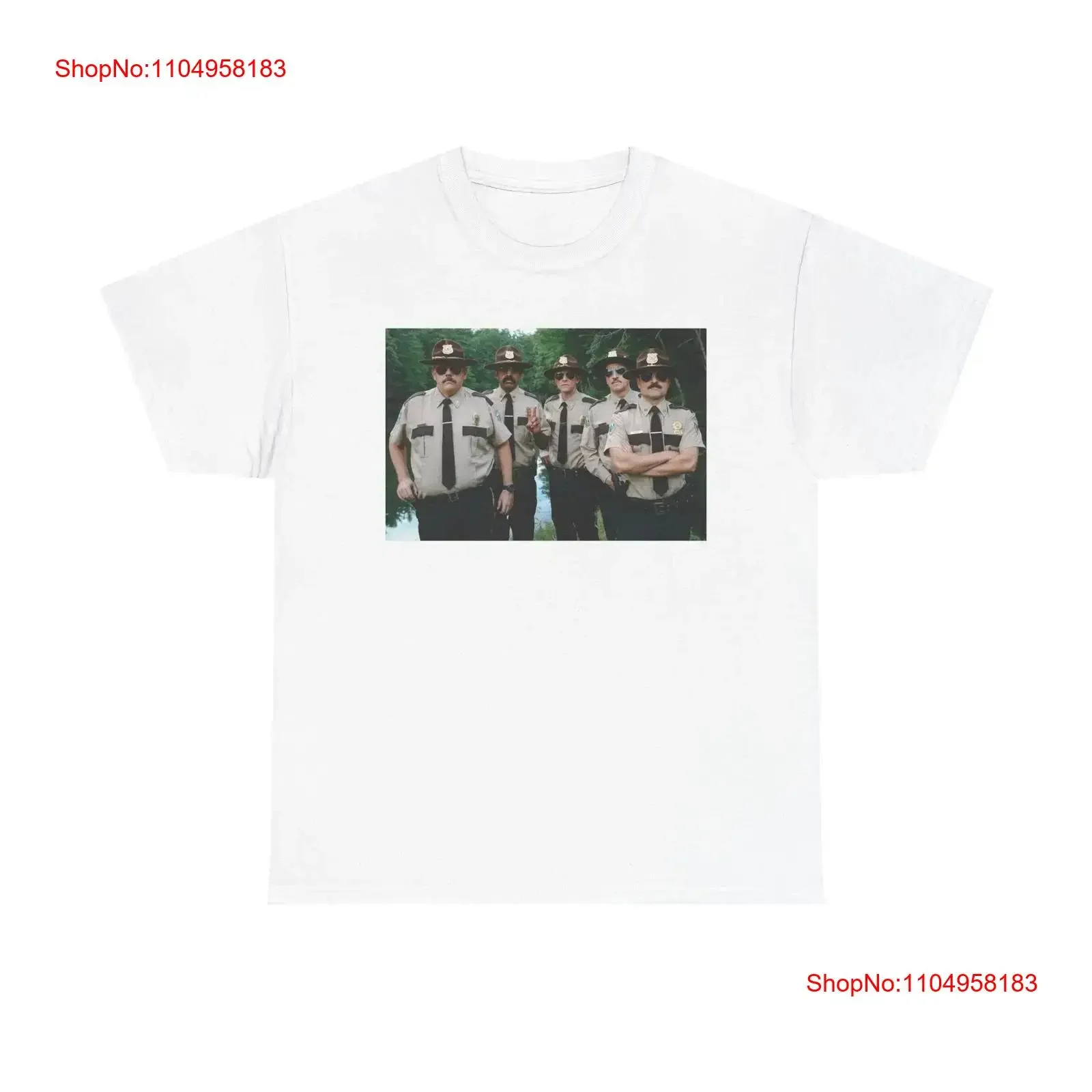 Super Troopers T Shirt Vintage Movie Poster Retro Heavy Cotton vintage Washed Comfortable Top For Everyday Wear Stylish