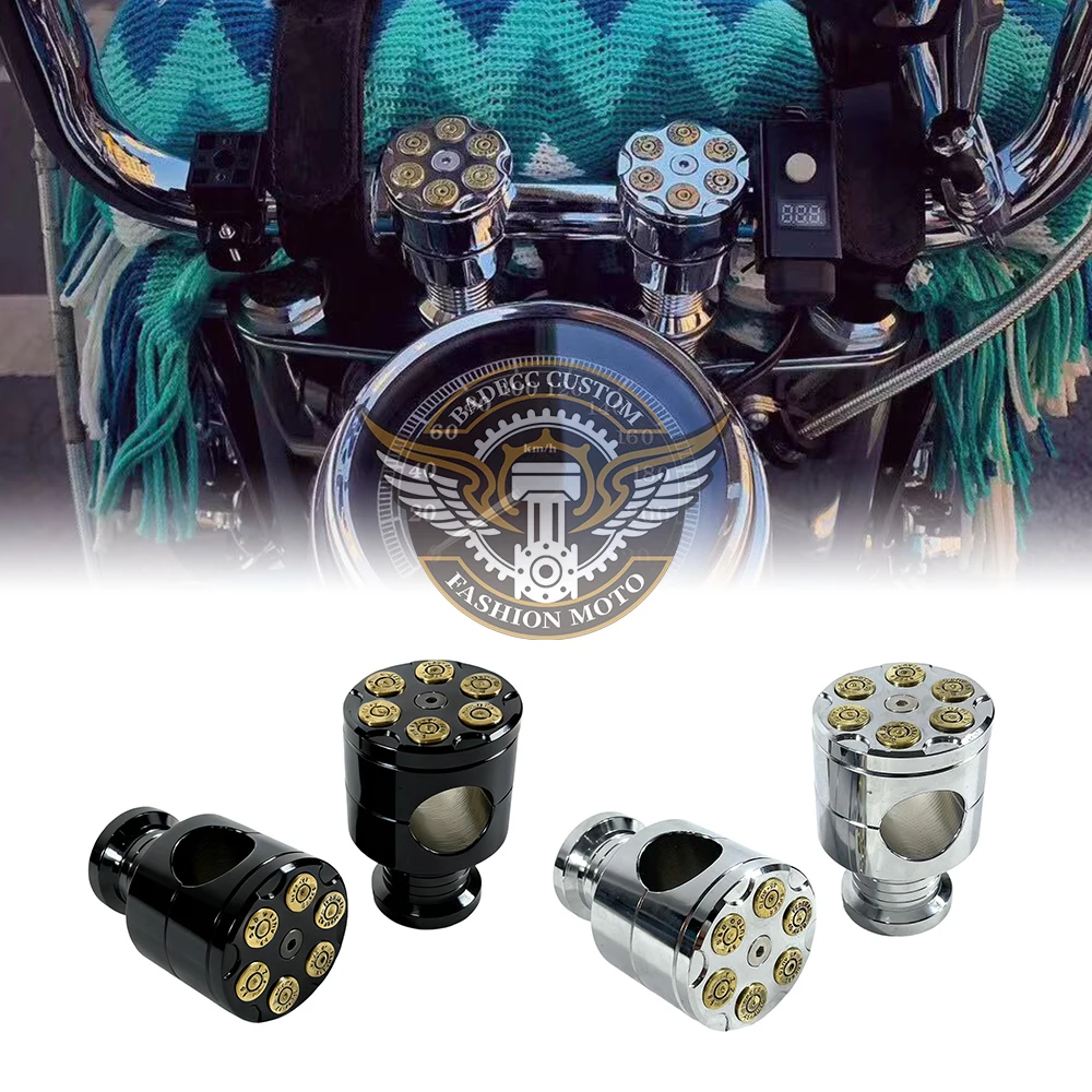 

Motorcycle Universal 1 inch Handlebar Riser Kit Clamp For Harley XL883 XL1200 X72 Classic Deluxe Road King Dyna street bob