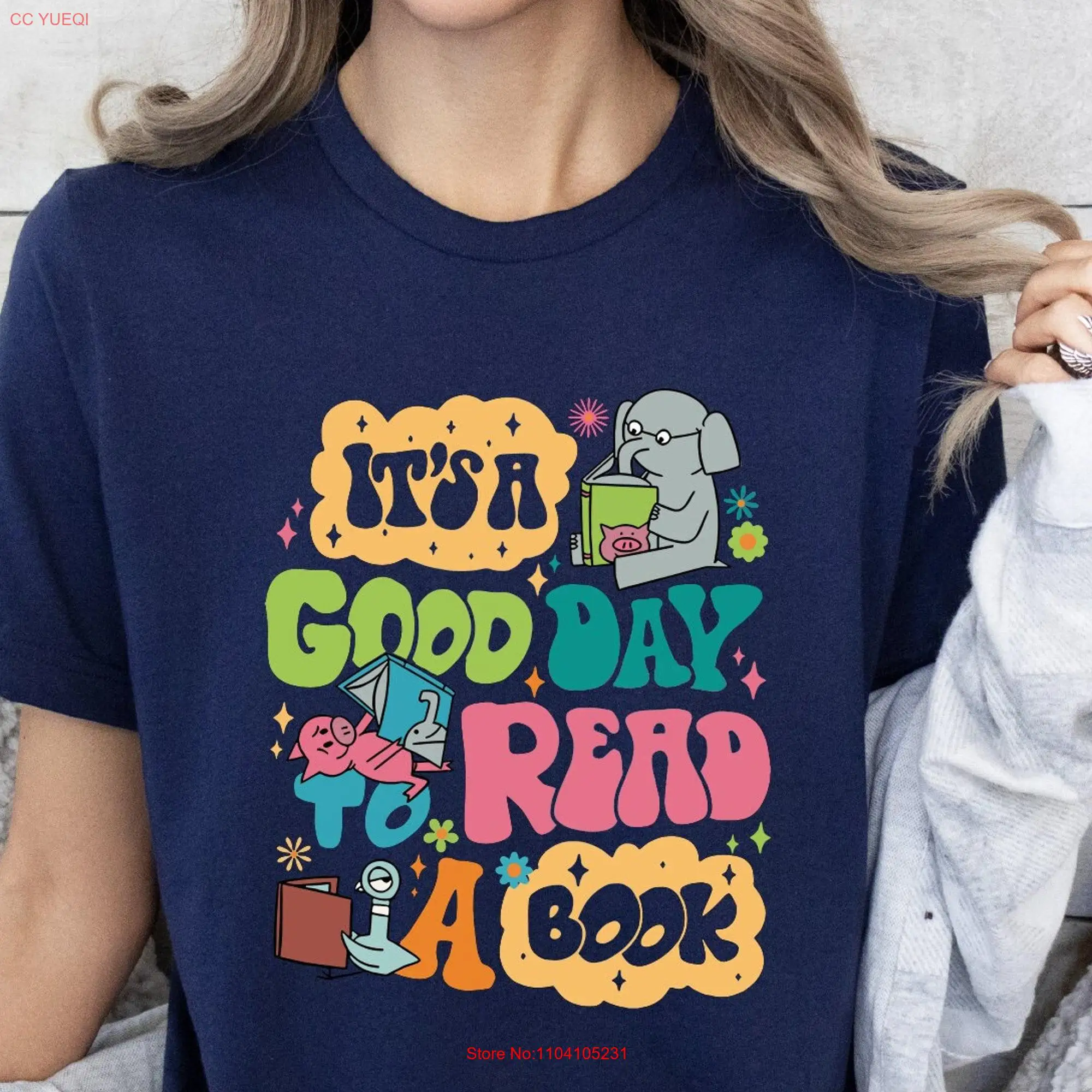 

Its A Good Day To Read T Shirt Books Book Lover Literary Bookish Reading Top Librarian GifT long or short sleeves