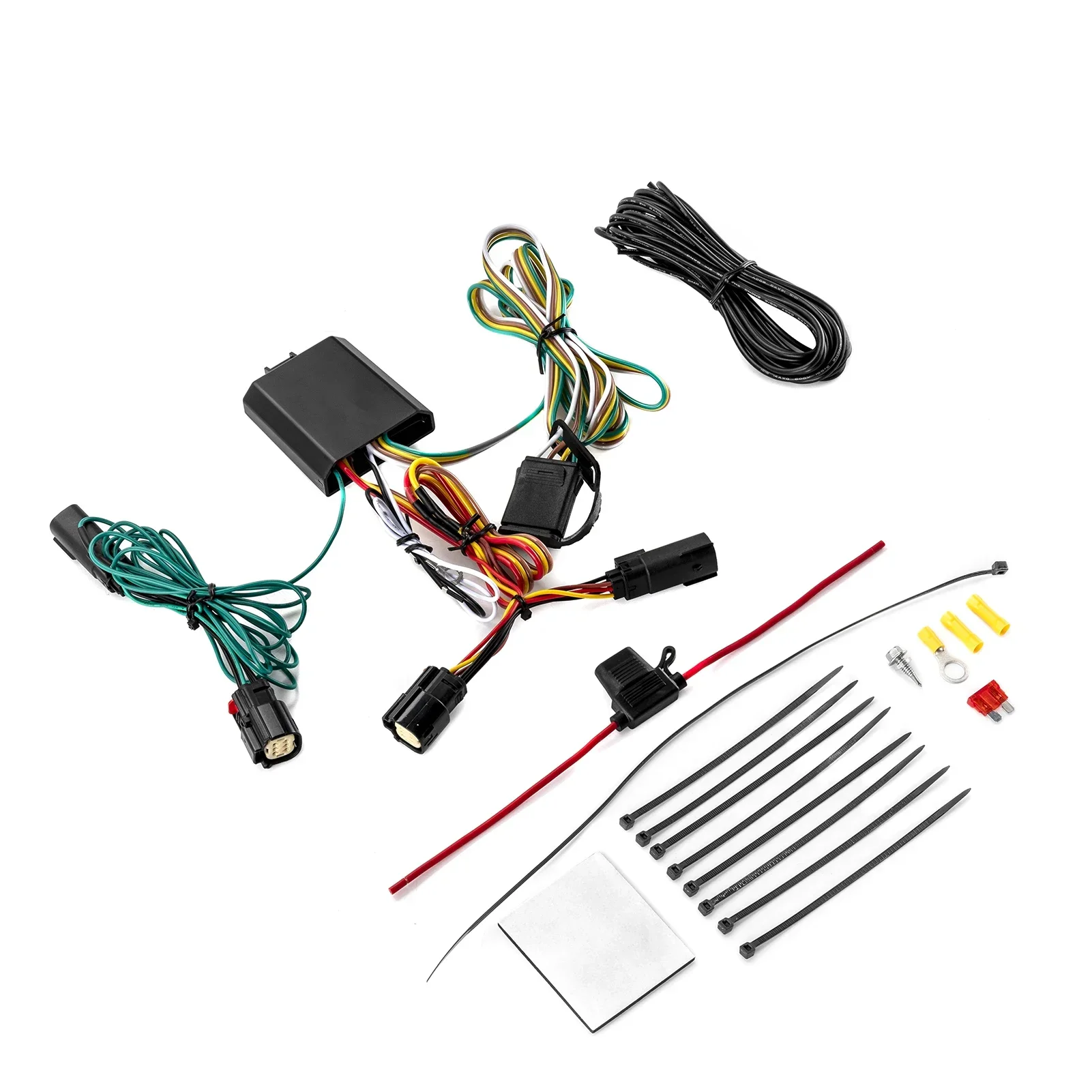 For 2020-2022 Ford Escape Vehicle-Side 4-Pin Trailer Wiring Harness connect trailer tail lights