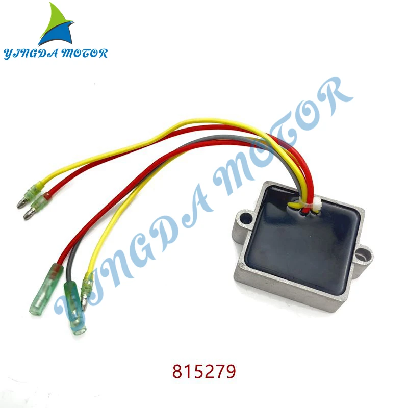 815279 VOLTAGE REGULATOR for Mercury Mariner 5 Pin 15HP 125 135 175 275 , 815279 815279-1 815279-2 815279-3 815279-4