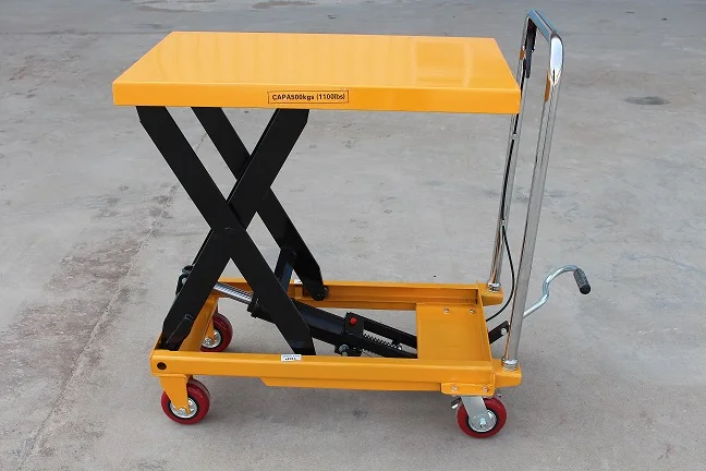 

Customizable Wheel Guardrail Roller Fixed Scissor Lift Table