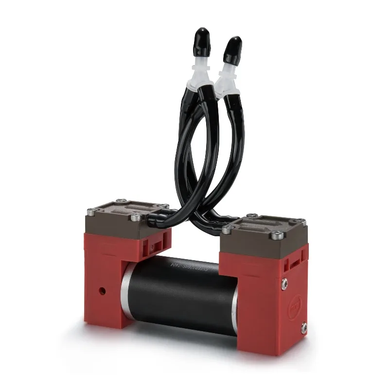 

12 Volts Dual Heads Mass Flow Laboratory Vacuum Pump Micro Diaphragm air Pump Suction Pump