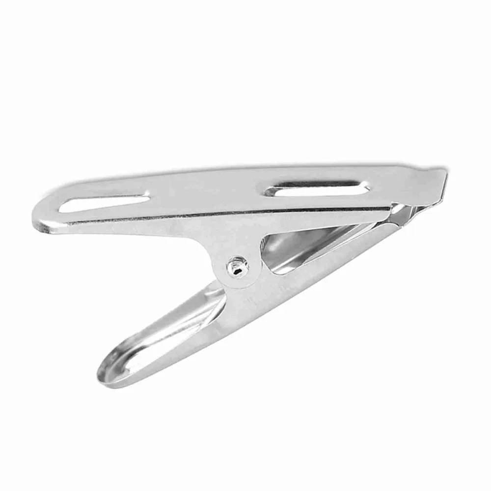 20Pcs Household Clip Stainless Steel Clothes Peg Small Multi-functional Laundry Clip Windproof Sock Clip Laundry