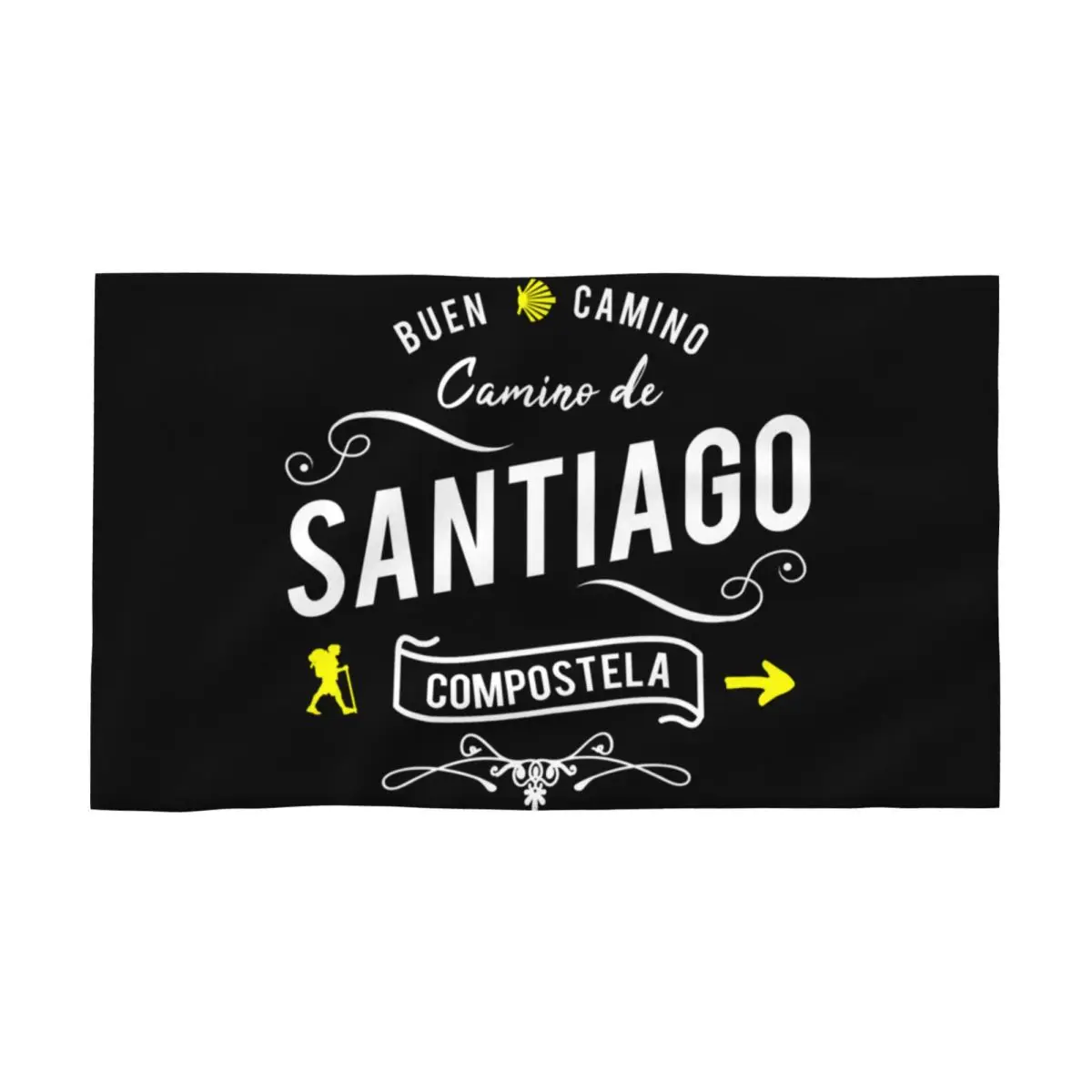 Camino De Santiago Compostela Toalla Toallas de piscina de algodón súper suaves de secado rápido
