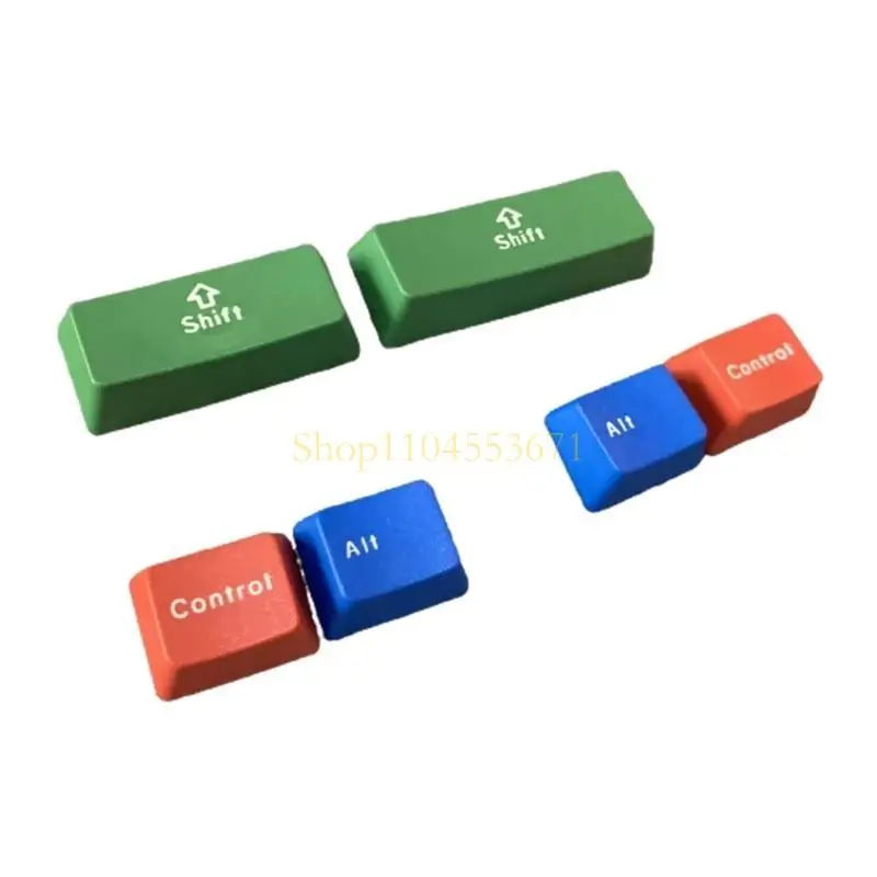Best Seller 6PCS Gaming Keycaps para teclado mecânico Teclica 6 teclas PBT Shift Contrl