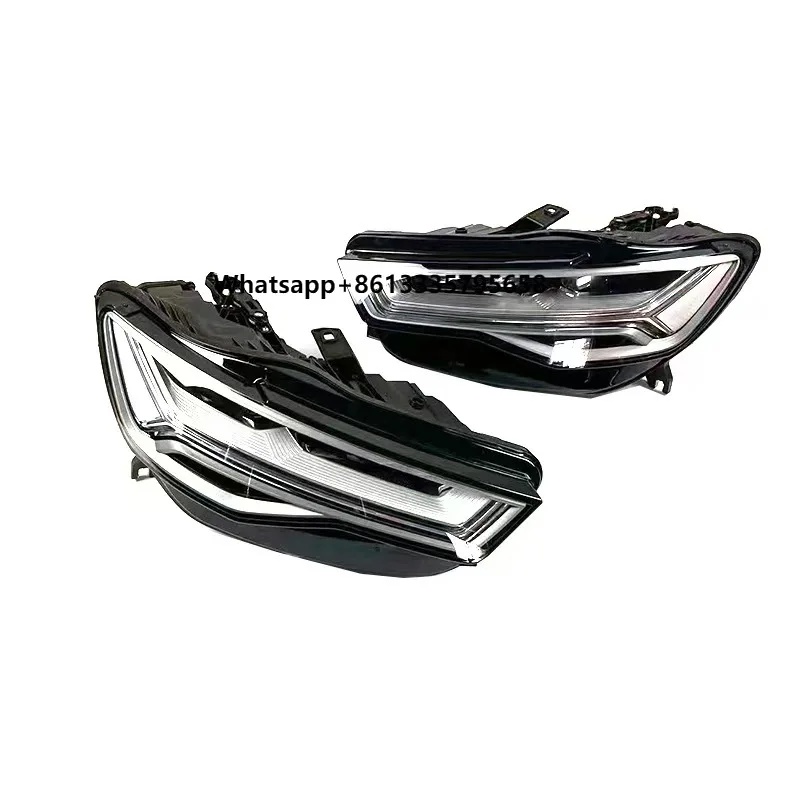 

2023 A6 C7 2012-2015 Upgrade Matrix High Bright Full LED Headlight with Daytime Running Lights Plug and Play