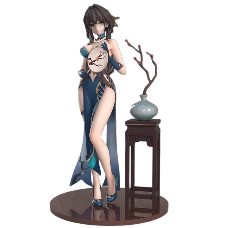 1/7 23Cm Resin Gk Honkai: Star Rail Ruan Mei Game Action Figure Collectible Ornament Model Garage Kit Statue Toys Gift