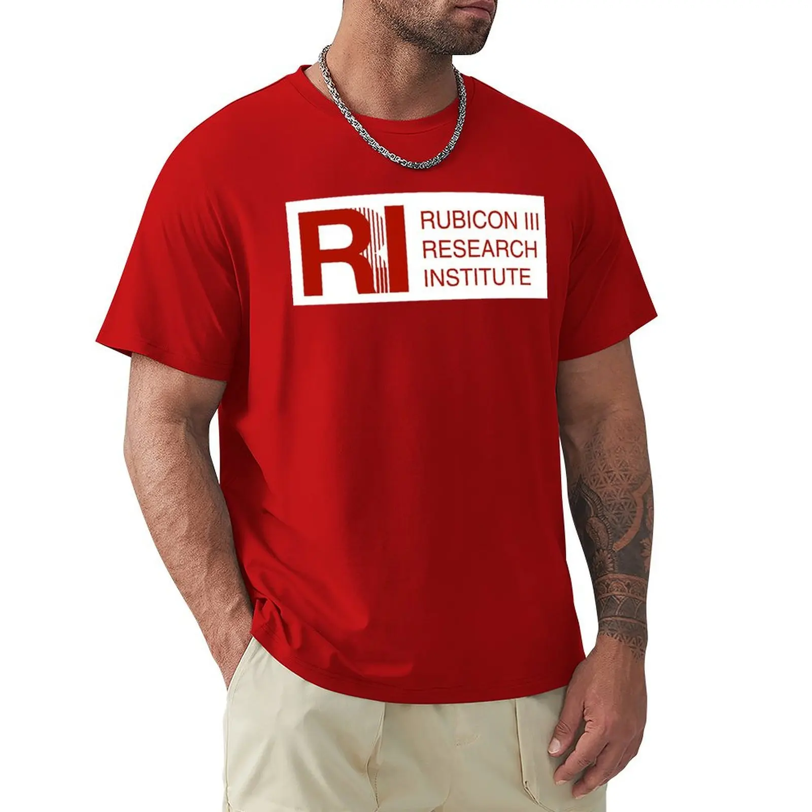 Rubicon III Research Institute from Armored Core VI T-Shirt new edition blacks Men's t-shirt