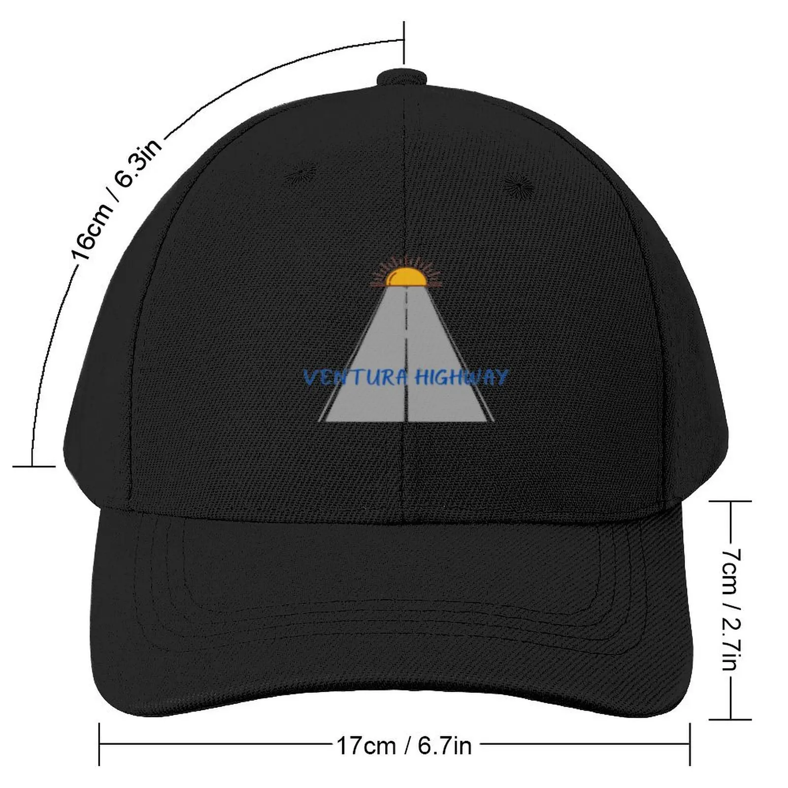 Ventura Highway Baseball Cap Anime Hat Snapback Cap Hip Hop Women's 2025 Men's