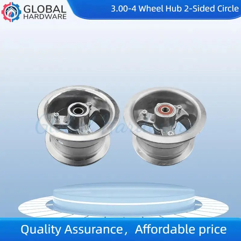 

Hot selling 3.00-4 4.10-4 4 inch Tire Scooter Wheel Hubs Aluminium suitable for Scooter Bike ATV Go Kart