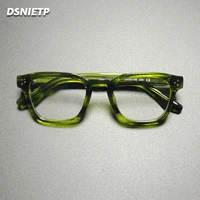 Gafas de lectura de acetato hechas a mano Vintage para hombre, gafas fotocromáticas antiluz azul graduadas, gafas para miopía de marca de lujo para mujer