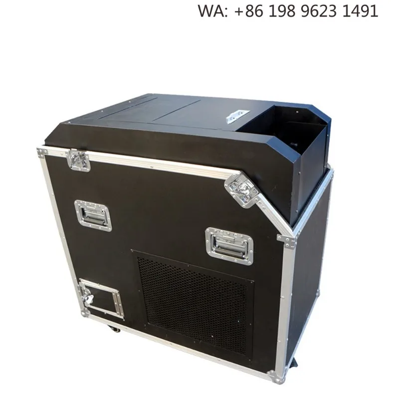 3000W Color Paper Confetti Blaster DMX Control No CO2 Gas Needed Portable with Flight Case for Wedding Festival Party Show