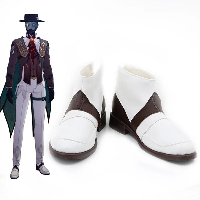 

Anime Game Cosplay Boots Screwllum Honkai:Star Rail Shoes Halloween Party Costume Accessories Custom Made