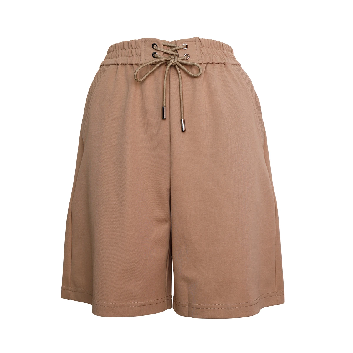 

Женские хлопковые шорты на завязках, с эластичным поясом