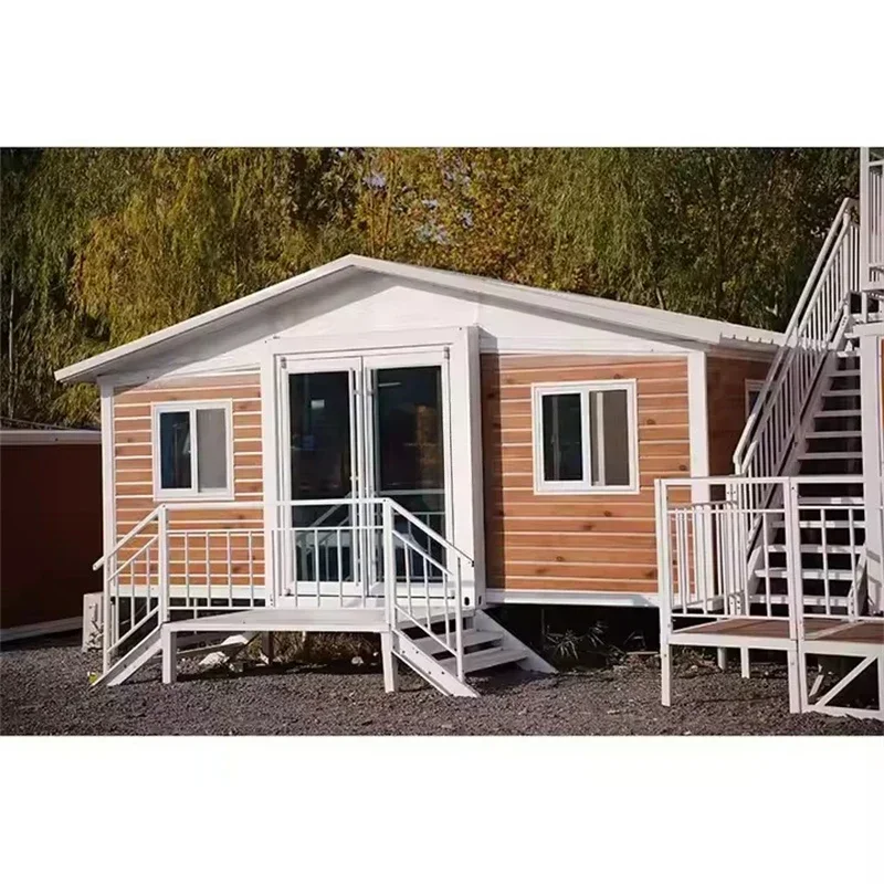 Container House Folding Room Collapsible Prefabricated Homes Steel Frame Modular Villa Expandable Container Residential Homes