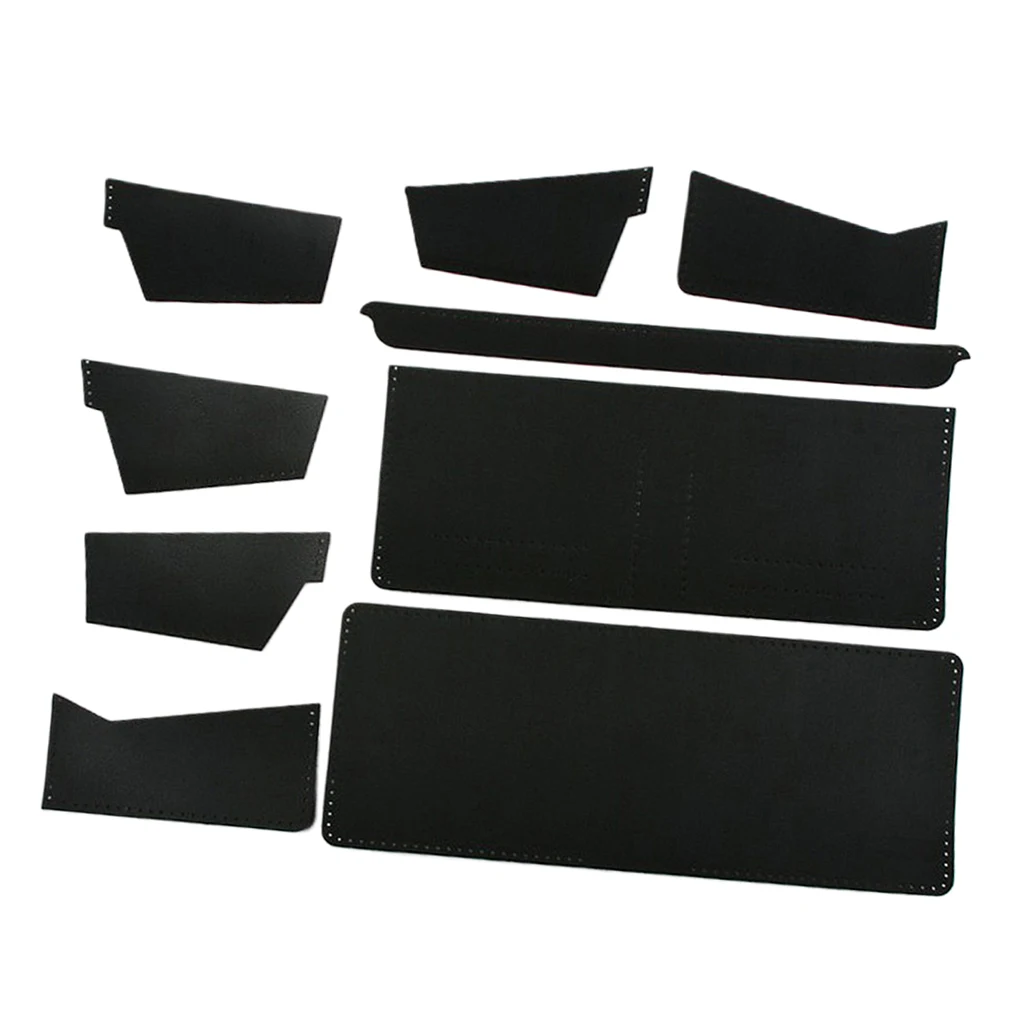 DIY Wallet Purse Pattern Synthetic Fibre Hand Sewing Kit Leather Craft Wallet Template for Beginners Gift Making