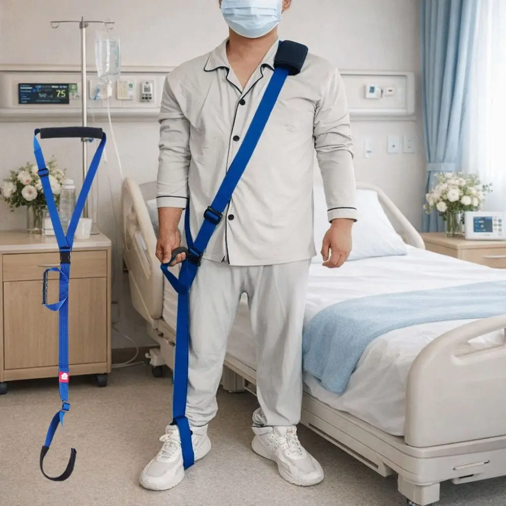 

Adjustable Training Walking Lift Non Slip Support Lift Leg Postoperative Walking Aid Training Walking Foot Dragging Assist