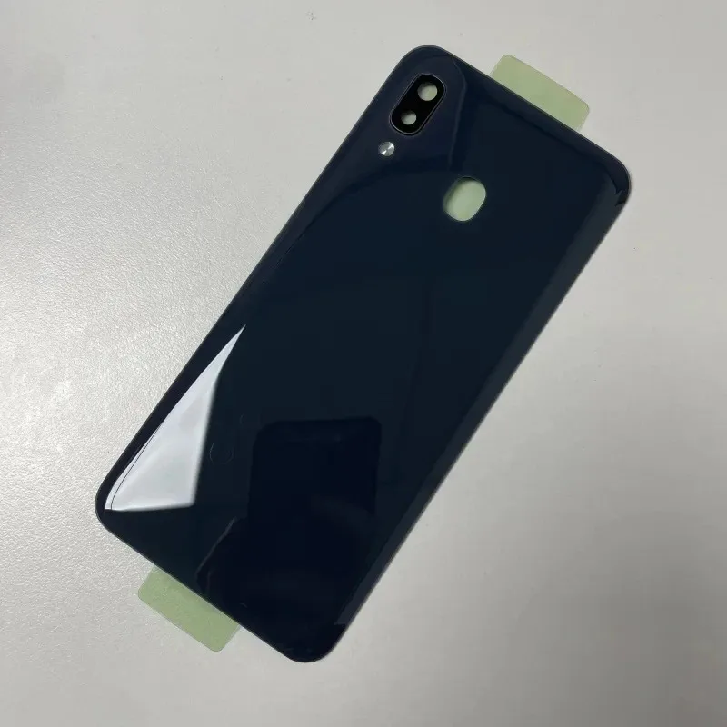 

Задняя крышка для телефона Samsung Galaxy A30 A40 A50 A70 2019, задний пластиковый корпус, панель, замена объектива камеры