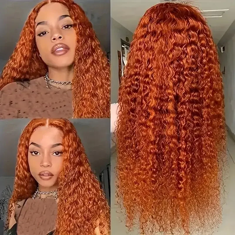 

13×6 Deep Wave Human Hair Wigs 350 13×4 Transparent Lace Frontal Wigs Pre Plucked 200 Density Lace Front Human Hair Wigs