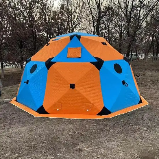 2 - 4 Person Cold Resistant High Quality Lead Industry extra Thick  150D Oxford Fabric Fishing Winter Pop up Tent