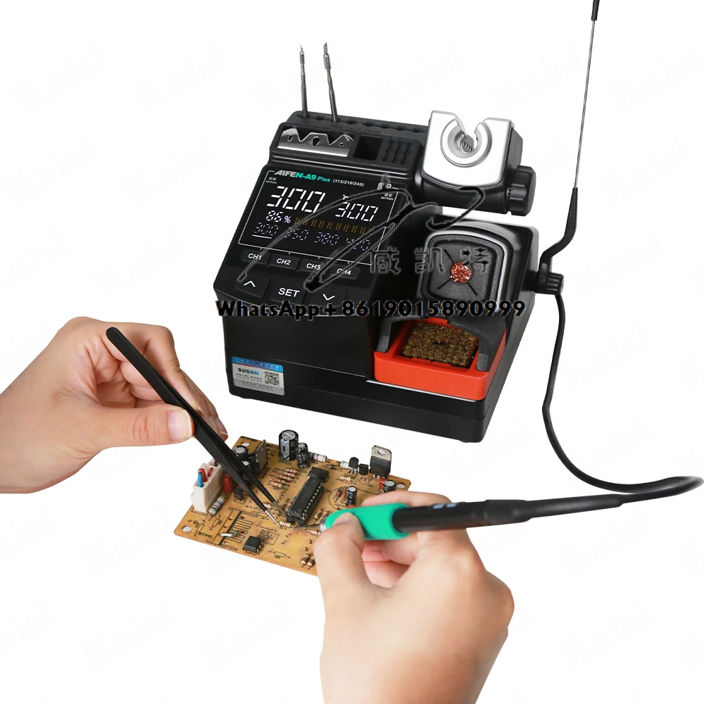 A9 Plus Welding Station Smd Best Rework Station Phone Pcb Soldering Iron