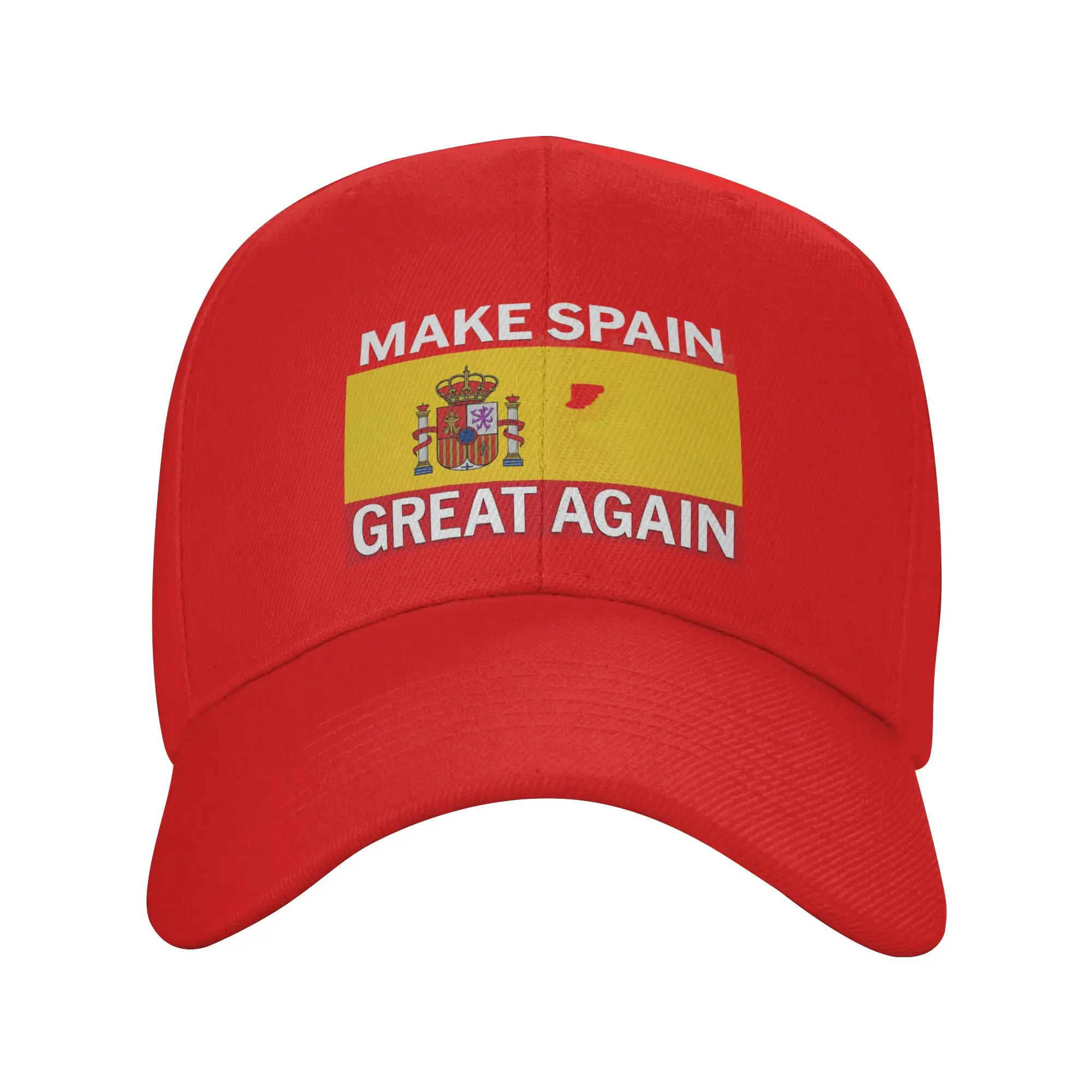 Espana Make Spain Great Again Baseball Cap  y2k Cute Trucker Hat Spring Unisex-Teens Outdoor Sport Snapback Cap
