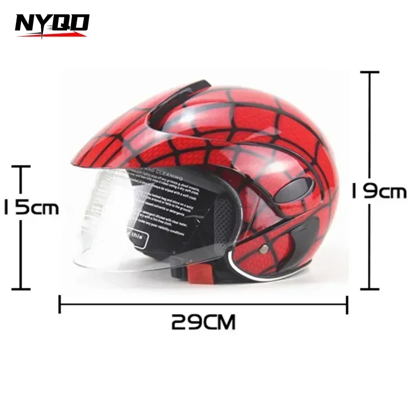 Capacete de motocicleta Para niños de 48-52cm, casco de montar Para deportes al aire libre, cuatro estaciones, Cascos Para Motos Para niños de 3 a 7