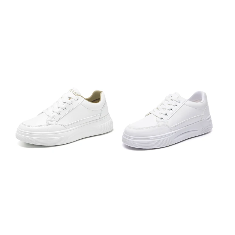 Nieuwe mode trendy dames casual sneakers witte boardschoenen dames zomer ademende comfortabele sportschoenen casual schoenen