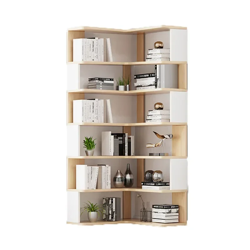 Cube Storage Organizer Magazine Rack Warehouse Shelf Wielofunkcyjne meble domowe Drewniany regał Estetyczny pokój Librero Shelves