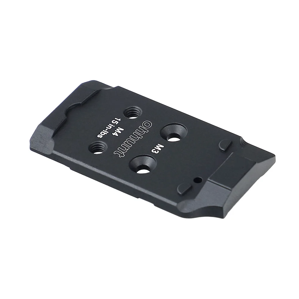 Ohhunt Red Dot Adapter Plate Compatible with 407K/507K/EPS CZ Shadow 2 view 2