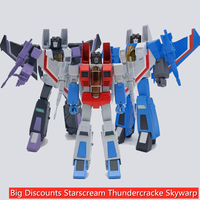 【IN STOCK Again】DEFORMATION SPACE DS-001 DS01 DS001 Starscream MP DS002 DS-002 Thundercracke DS-003 DS-01S Skywarp Action Figure