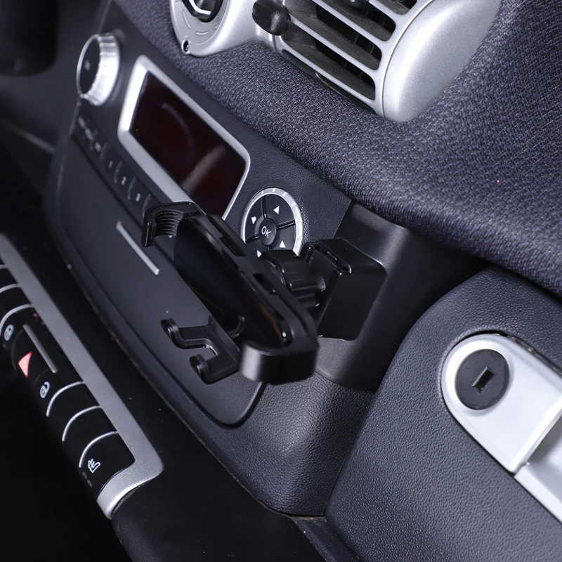 

Car Phone Holder Gravity Mobile Phone Stand GPS Support For Mercedes Benz Smart 453 Fortwo Forfour 2011-2015 Accessories